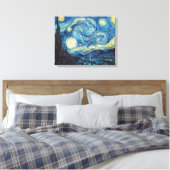 Van Gogh Sterrennacht Classic Impressionisme Kunst Canvas Afdruk (Insitu (Slaapkamer))