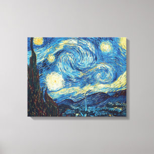 Van Gogh Sterrennacht Classic Impressionisme Kunst Canvas Afdruk
