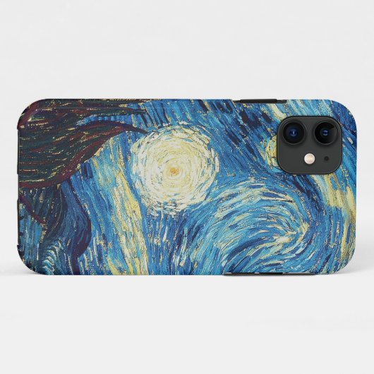 Van Gogh Sterrennacht Classic Impressionisme Kunst Case-Mate iPhone Case (Achterkant (horizontaal))