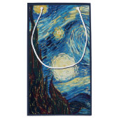 Van Gogh Sterrennacht Classic Impressionisme Kunst Klein Cadeauzakje (Achterkant)