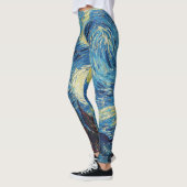 Van Gogh Sterrennacht Classic Impressionisme Kunst Leggings (Links)