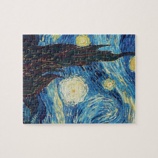 Van Gogh Sterrennacht Classic Impressionisme Kunst Legpuzzel (Horizontaal)