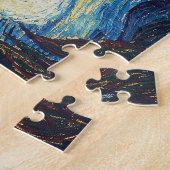 Van Gogh Sterrennacht Classic Impressionisme Kunst Legpuzzel (Zijkant)
