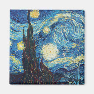 Van Gogh Sterrennacht Classic Impressionisme Kunst Magneet