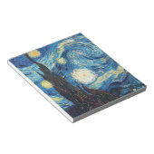 Van Gogh Sterrennacht Classic Impressionisme Kunst Notitieblok (Schuin)