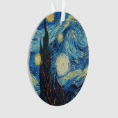 Van Gogh Sterrennacht Classic Impressionisme Kunst Ornament (voorkant)