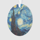 Van Gogh Sterrennacht Classic Impressionisme Kunst Ornament (voorkant)