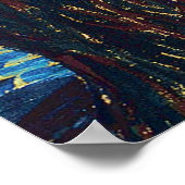 Van Gogh Sterrennacht Classic Impressionisme Kunst Poster (Hoek)