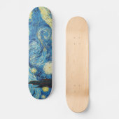Van Gogh Sterrennacht Classic Impressionisme Kunst Skateboard (Voorkant)