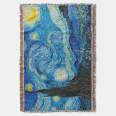 Van Gogh - Sterrennacht Deken (Voorkant Verticaal)