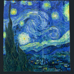 Van Gogh Sterrennacht Douchegordijn<br><div class="desc">Van Gogh's beroemde schilderij,  "De Sterrennacht". Van Gogh schilderde tijdens zijn verblijf in het asiel van Saint Remy in de jaren tachtig de rolheuvels en de cyperbomen die hij uit zijn raam zag. Digitaal verbeterd door PixDezines. Copyright © 2008-2016 PixDezines.com™ en PixDezines™ op zazzle.com. Alle rechten voorbehouden.</div>