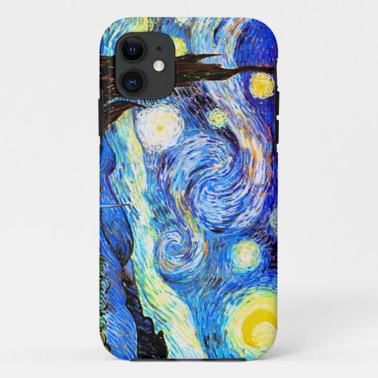 Van Gogh Sterrennacht Fine Art Case-Mate iPhone Case (Achterkant)