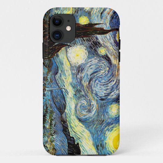 Van Gogh Sterrennacht Fine Art Case-Mate iPhone Case (Achterkant)