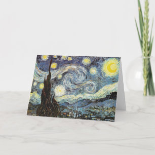 Van Gogh Sterrennacht Fine Art Kaart
