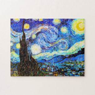 Van Gogh Sterrennacht Fine Art Legpuzzel