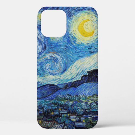 Van Gogh Sterrennacht Fine Art schilderij  Case-Mate iPhone Case (Achterkant)