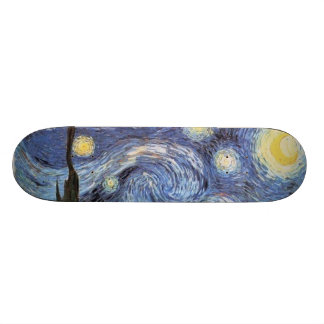 Van Gogh Sterrennacht Gepersonaliseerd raad van Sc Skateboard