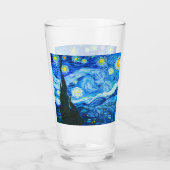 Van Gogh Sterrennacht Glas (Achterkant)