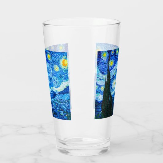 Van Gogh Sterrennacht Glas (Links)