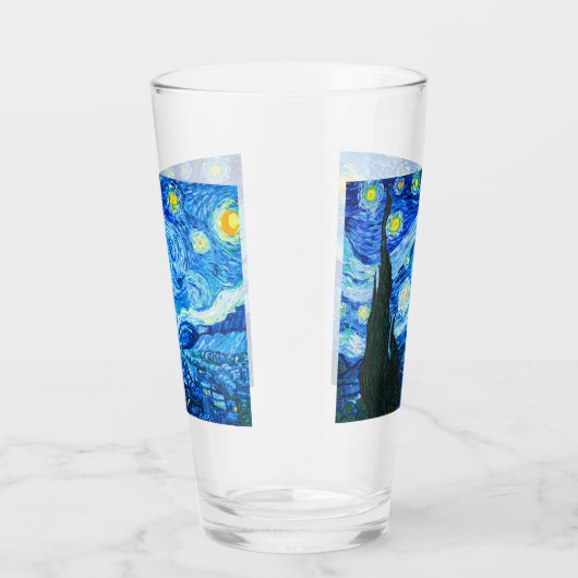 Van Gogh Sterrennacht Glas (Rechts)
