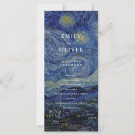 Van Gogh Sterrennacht huwelijksfeest