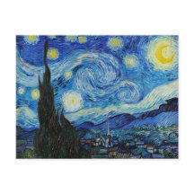 Van Gogh Sterrennacht. Impressionisme  kunst