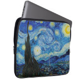 Van Gogh Sterrennacht. Impressionisme  kunst Laptop Sleeve (Voorkant Rechts)