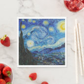 Van Gogh Sterrennacht. Impressionisme  kunst Servet (Insitu)