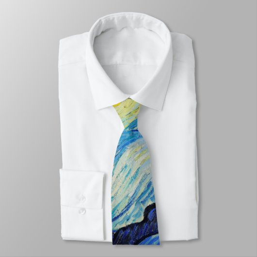Van Gogh Sterrennacht. Impressionisme kunst Stropdas (Gebonden)