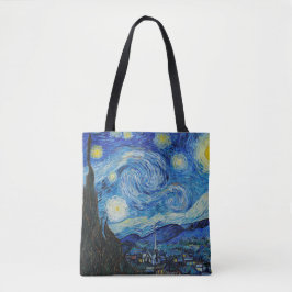 Van Gogh Sterrennacht. Impressionisme  kunst Tote Bag