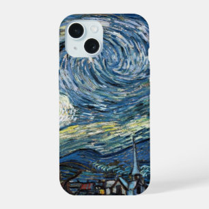 Van Gogh Sterrennacht iPhone 15 Hoesje