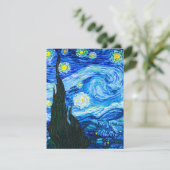 Van Gogh Sterrennacht Kaart (Staand voorkant)