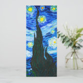Van Gogh Sterrennacht Kaart (Staand voorkant)