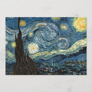 Van Gogh Sterrennacht Kaart