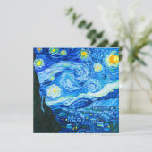 Van Gogh Sterrennacht Kaart (Staand voorkant)