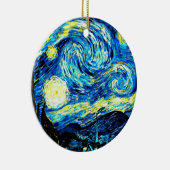 Van Gogh: Sterrennacht Keramisch Ornament (Rechts)