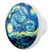 Van Gogh - Sterrennacht Keramische Knop (Rechts)