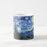 VAN GOGH STERRENNACHT KOFFIEMOK<br><div class="desc">"van gogh vincent",  sterrennacht,  "beroemd schilderij",  ,  sterren,  hemel,  "fijne kunst",  blauw</div>