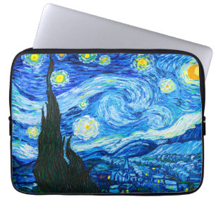 Van Gogh Sterrennacht Laptop Sleeve