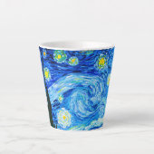 Van Gogh Sterrennacht Latte Mok (Voorkant)