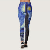 Van Gogh Sterrennacht Leggings (Achterkant)
