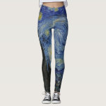 Van Gogh - Sterrennacht Leggings<br><div class="desc">Zeer coole leggings met Van Gogh's beroemde "Sterrennacht"</div>