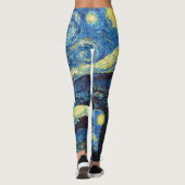 Van Gogh Sterrennacht Leggings (Achterkant)