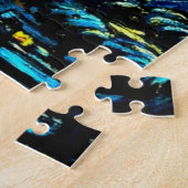 Van Gogh - Sterrennacht Legpuzzel (Zijkant)