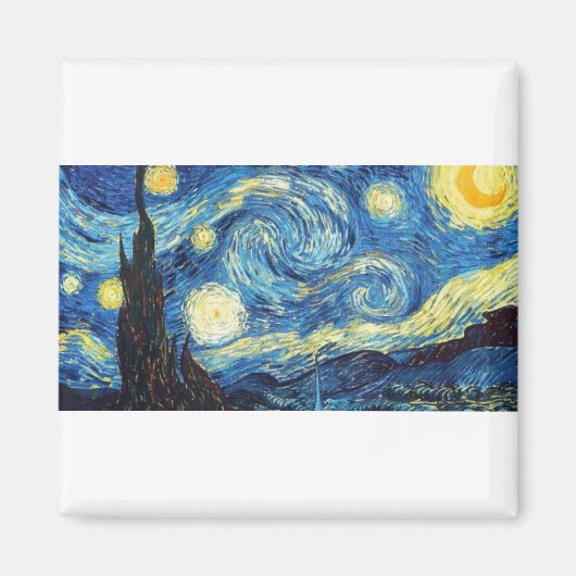 Van Gogh Sterrennacht Magneet (Voorkant)