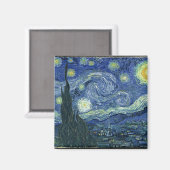 Van Gogh Sterrennacht Magneet (Voorkant / Achterkant)