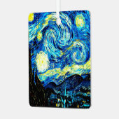 Van Gogh - Sterrennacht Metalen Ornament (Voorkant links)