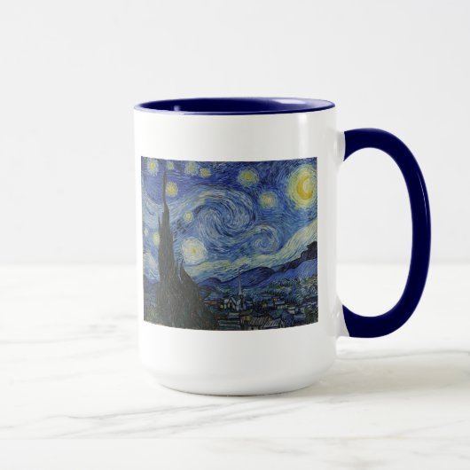 Van Gogh Sterrennacht Mok (Rechts)