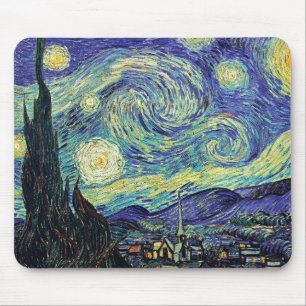 Van Gogh Sterrennacht Muismat