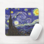 Van Gogh Sterrennacht Muismat (Met muis)